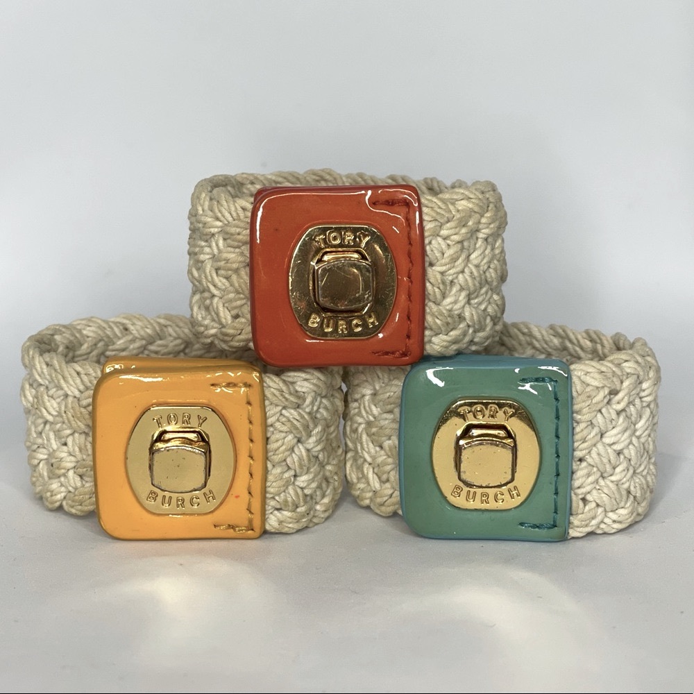 Tory Burch Woven Rope Bracelets